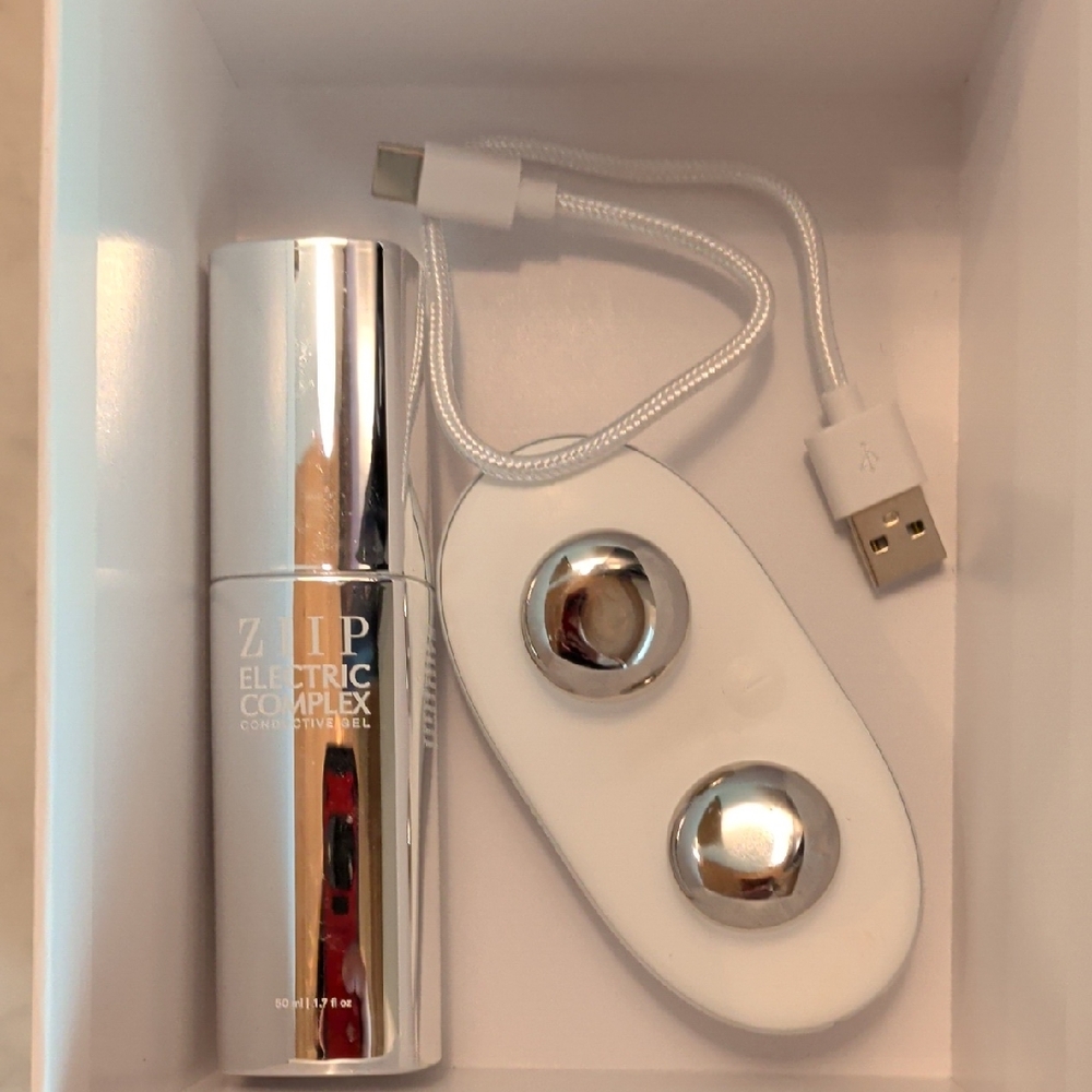 ZIIP Halo Electric Complex Gel Set - Silver & White